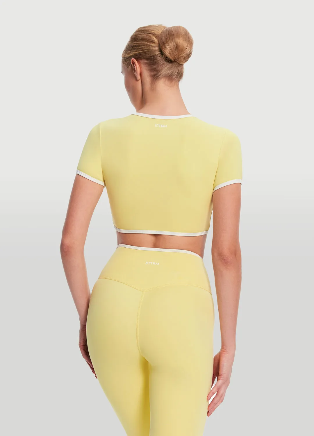 Casual Cropped T-Shirt Quick Dry Wear MultipurposeUse