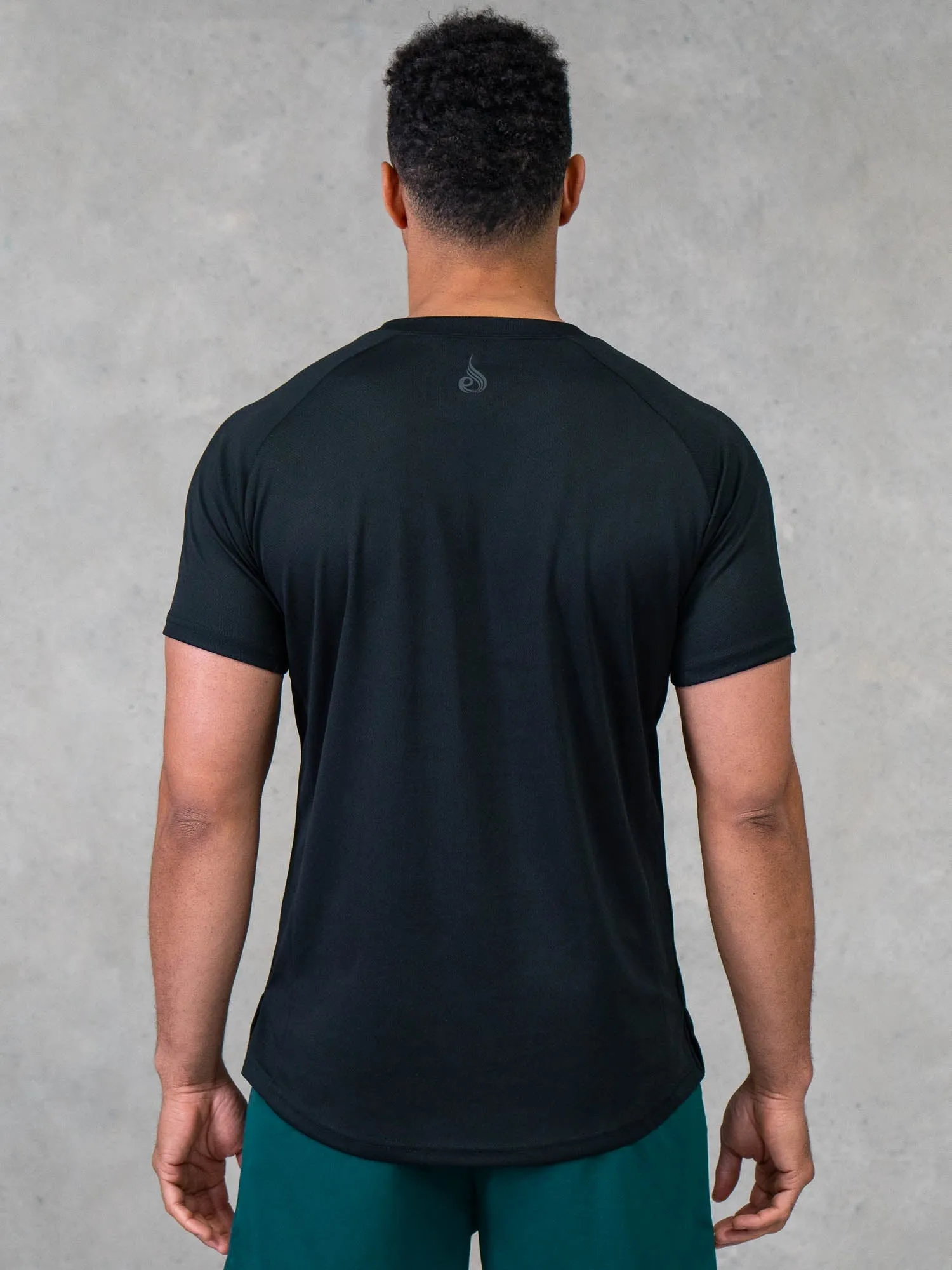 AntiStatic Properties Breathable Essentials Legacy Mesh T-Shirt - Black