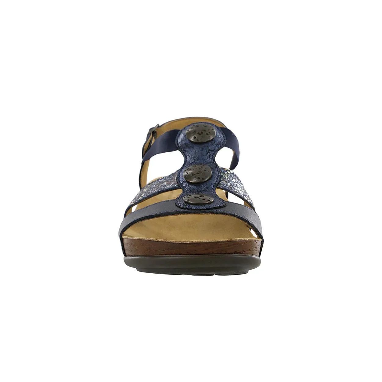 Versatile Casual Footwear Clover - Navy/Multisnake