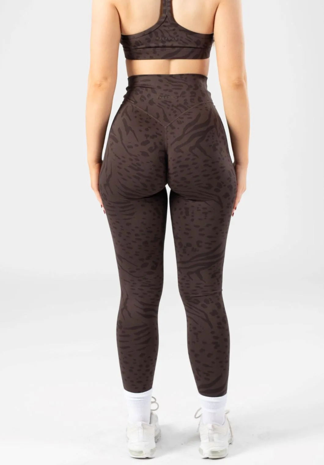 Reluna Crossover Sculptseam? Legging Savana Trend Seeker Fade Resistant Mesh Panel Casual Wearer