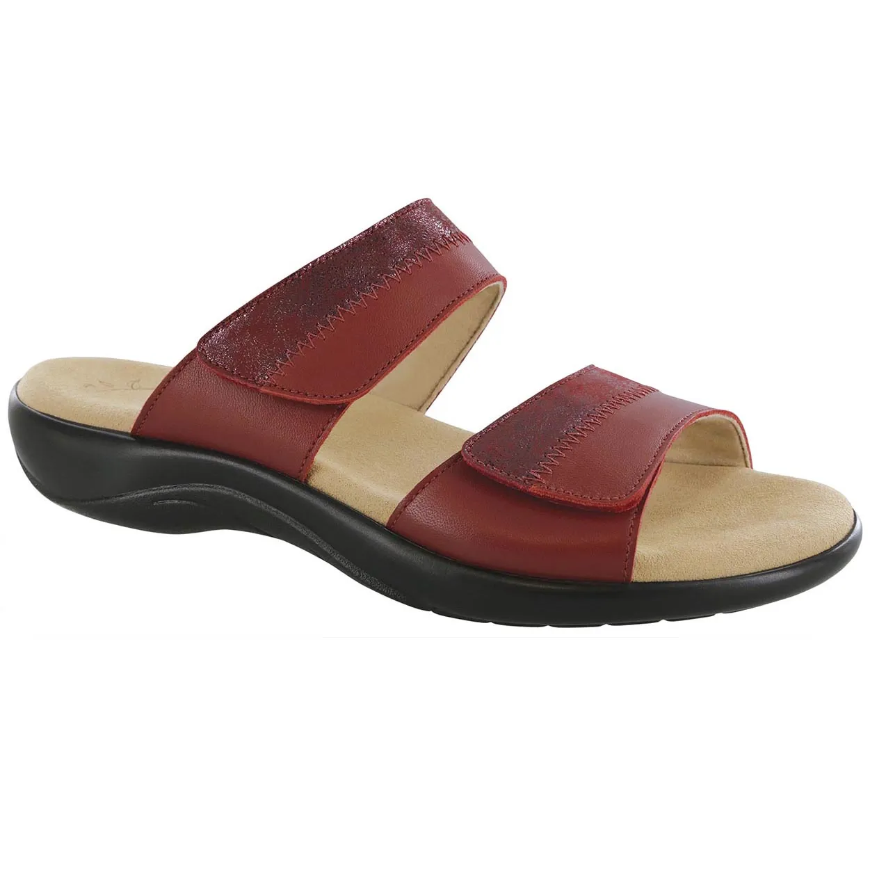 Nudu Slide - Ruby Cushioned Straps
