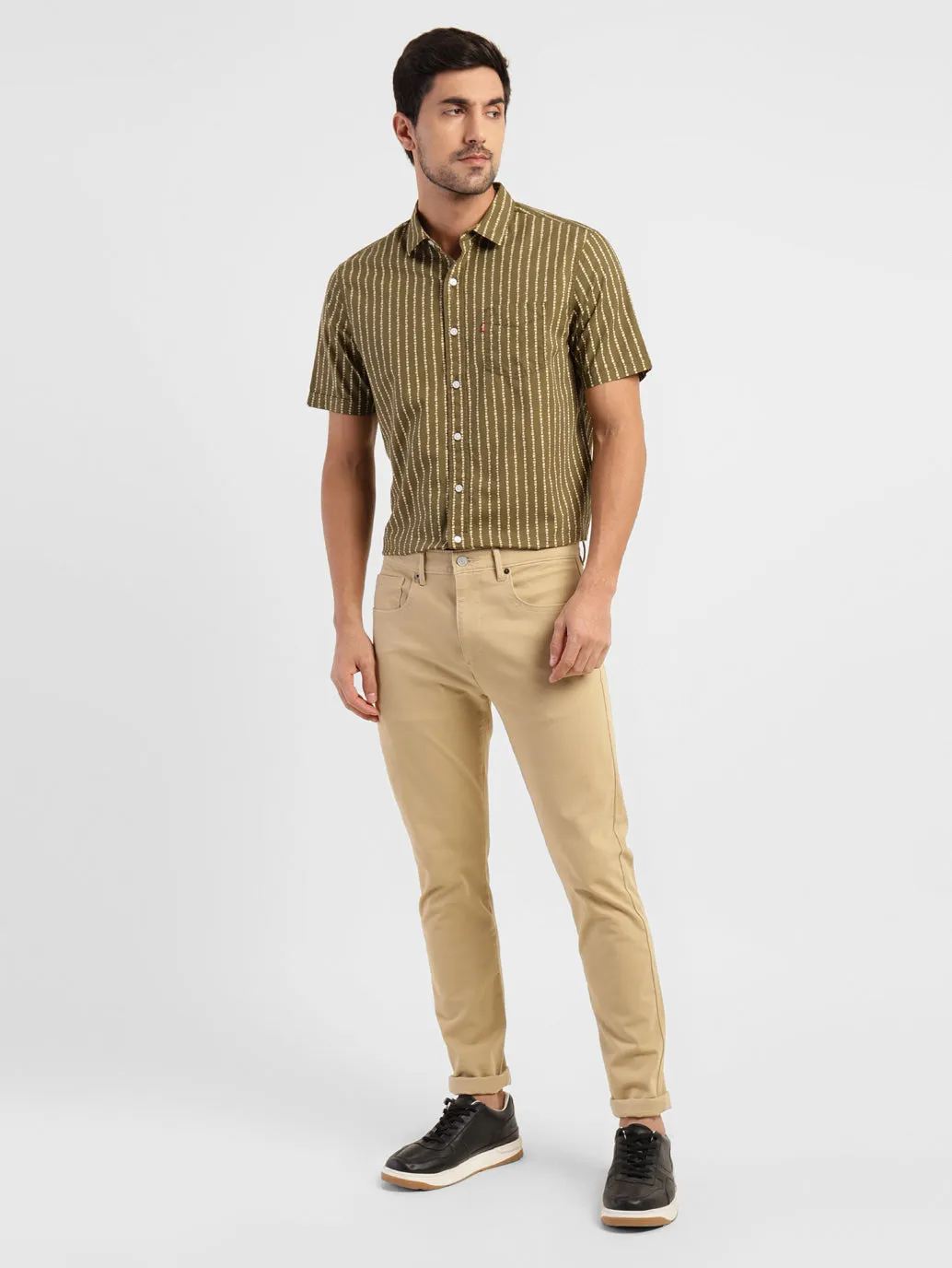 Comfy Style Men's Slim Tapered Fit Trousers