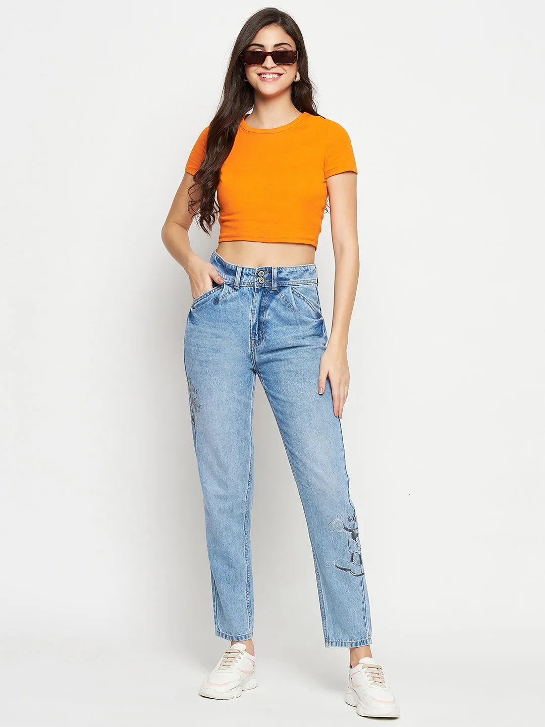 Soft Stretch Fresh casual Madame Darkblue Denim