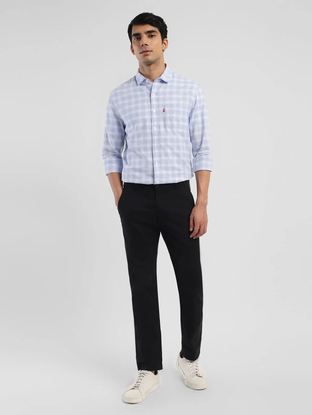 Flexible Gusset Design Men's 511 Light Black Slim Fit Chinos