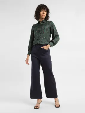 Closet Classic Festival Outfit Comfy Artist Vibe Women's Redloop Navy Blue Ribcage Bell Bottom Wide Leg Fit High Rise Jeans