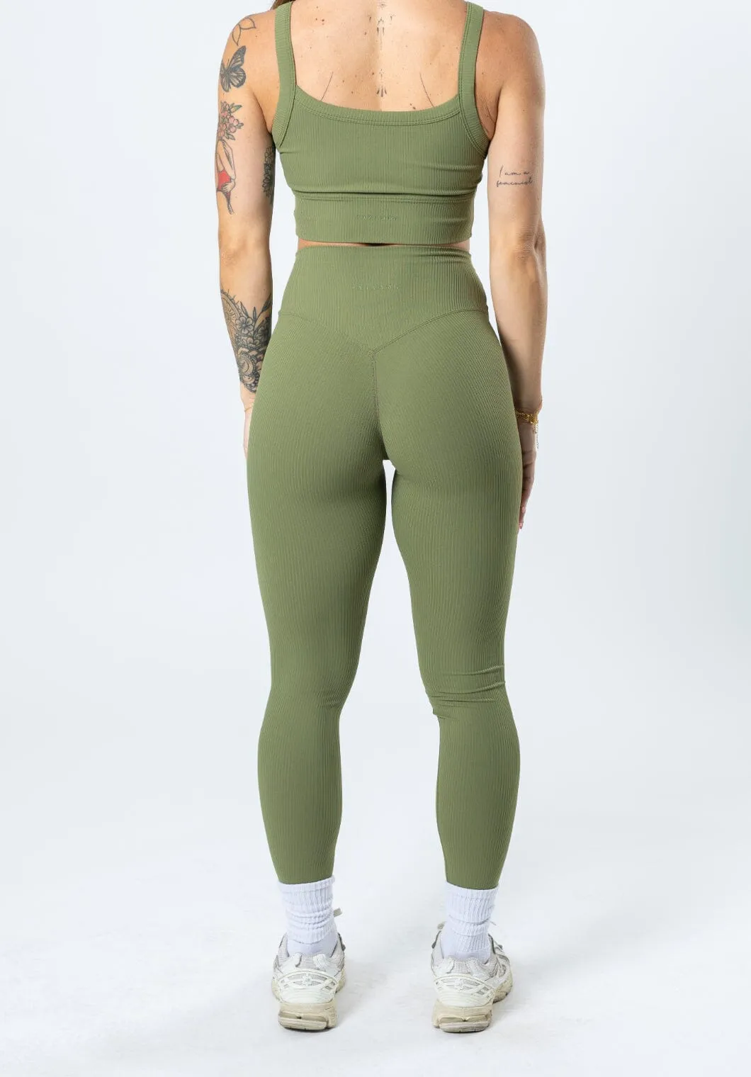 Odor Resistant Treatment CloudRib? Original Sculptseam? Legging Olive