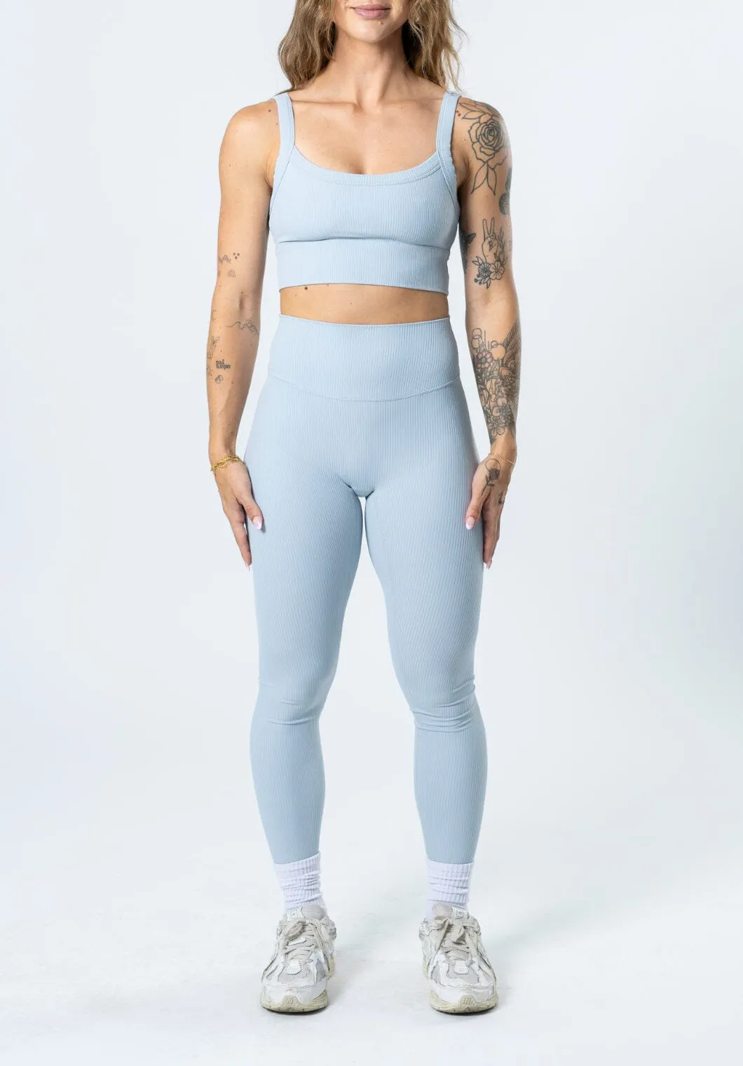 Perfectly Shaped CloudRib? Original Sculptseam? Legging Pearl Blue