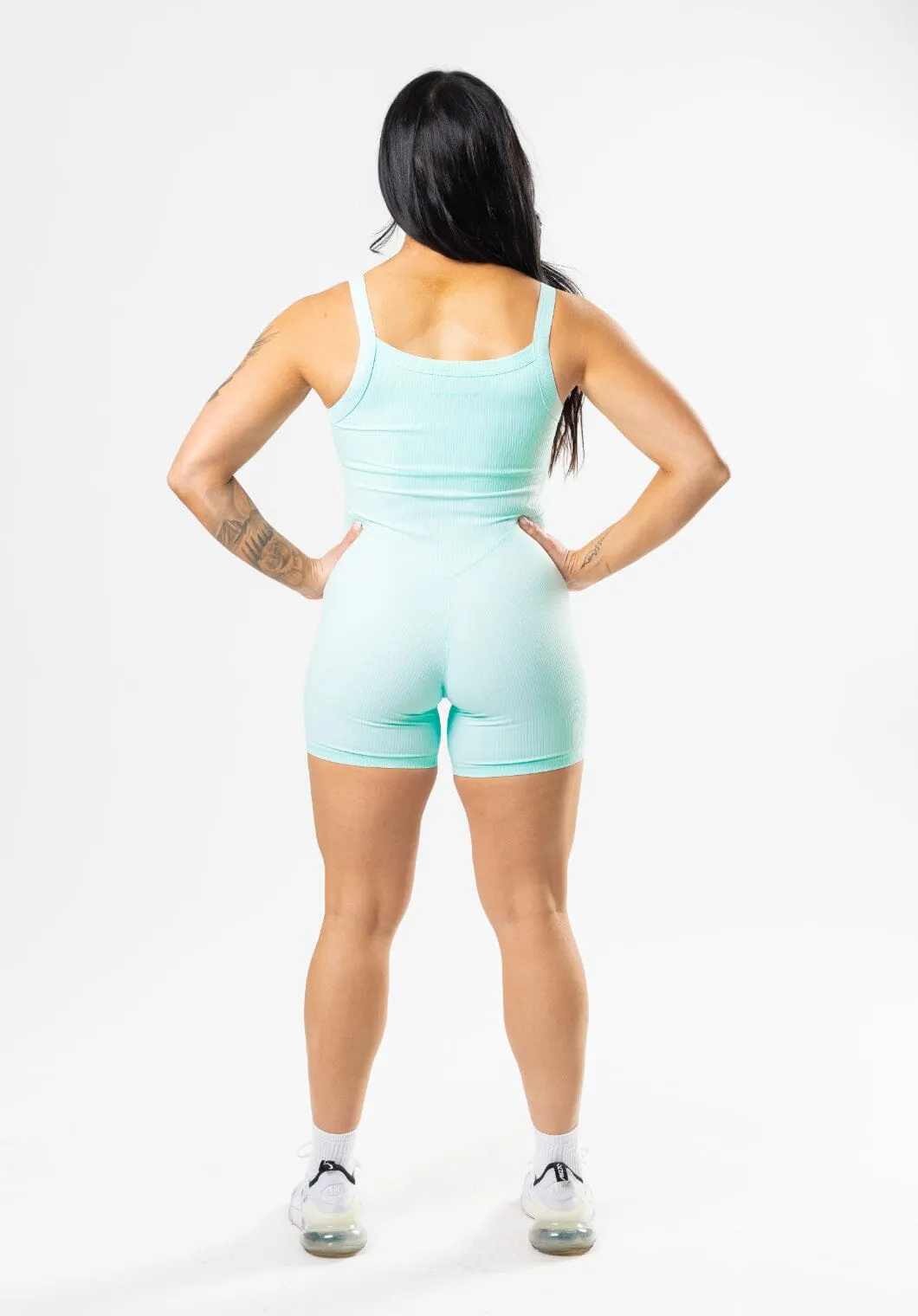 Soft Texture Day Wear CloudRib? Strappy Sculptseam? Shortsuit Poolside