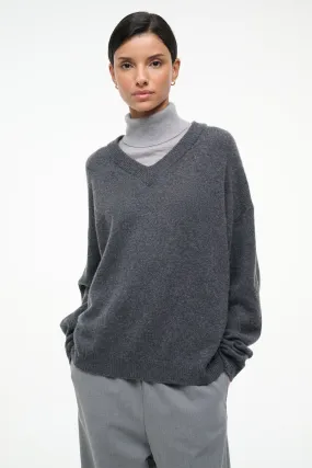 DORIS CASHMERE SWEATER | CHARCOAL Cozy Fashion