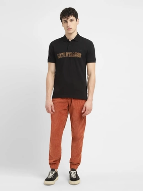 Men's Embroidered Slim Fit Polo T-shirt golf club All-Purpose Wear