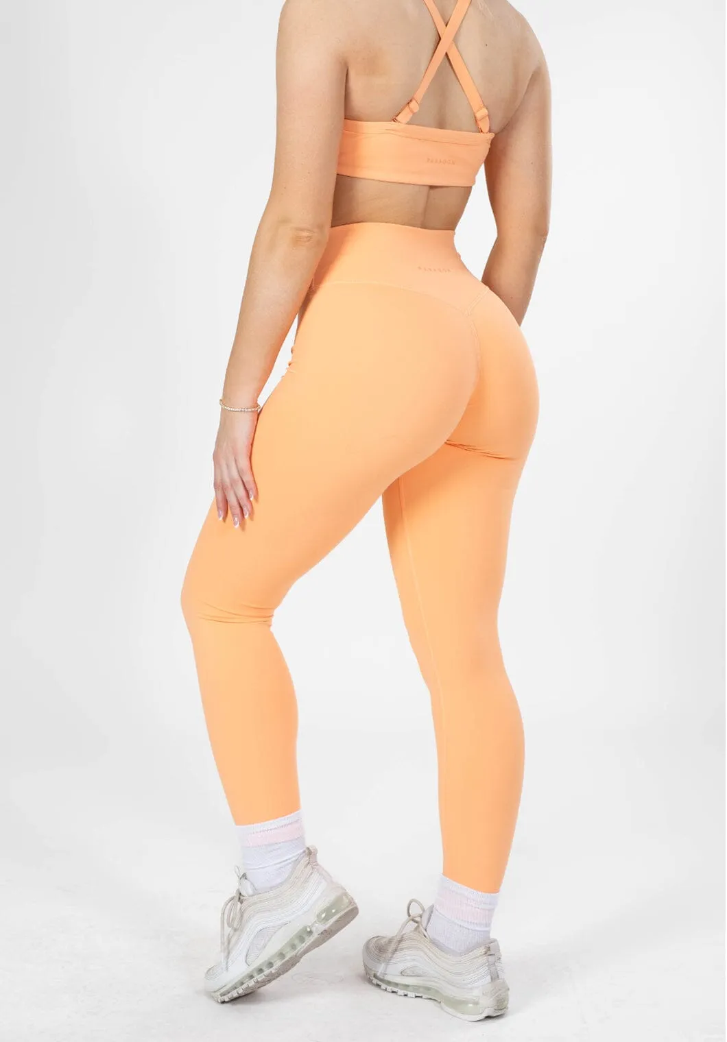 Soft Grip UltraLux Curve Contour Sculptseam? Legging Orangesicle