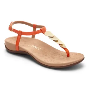 Miami - Orange Comfortable Sandals for Men