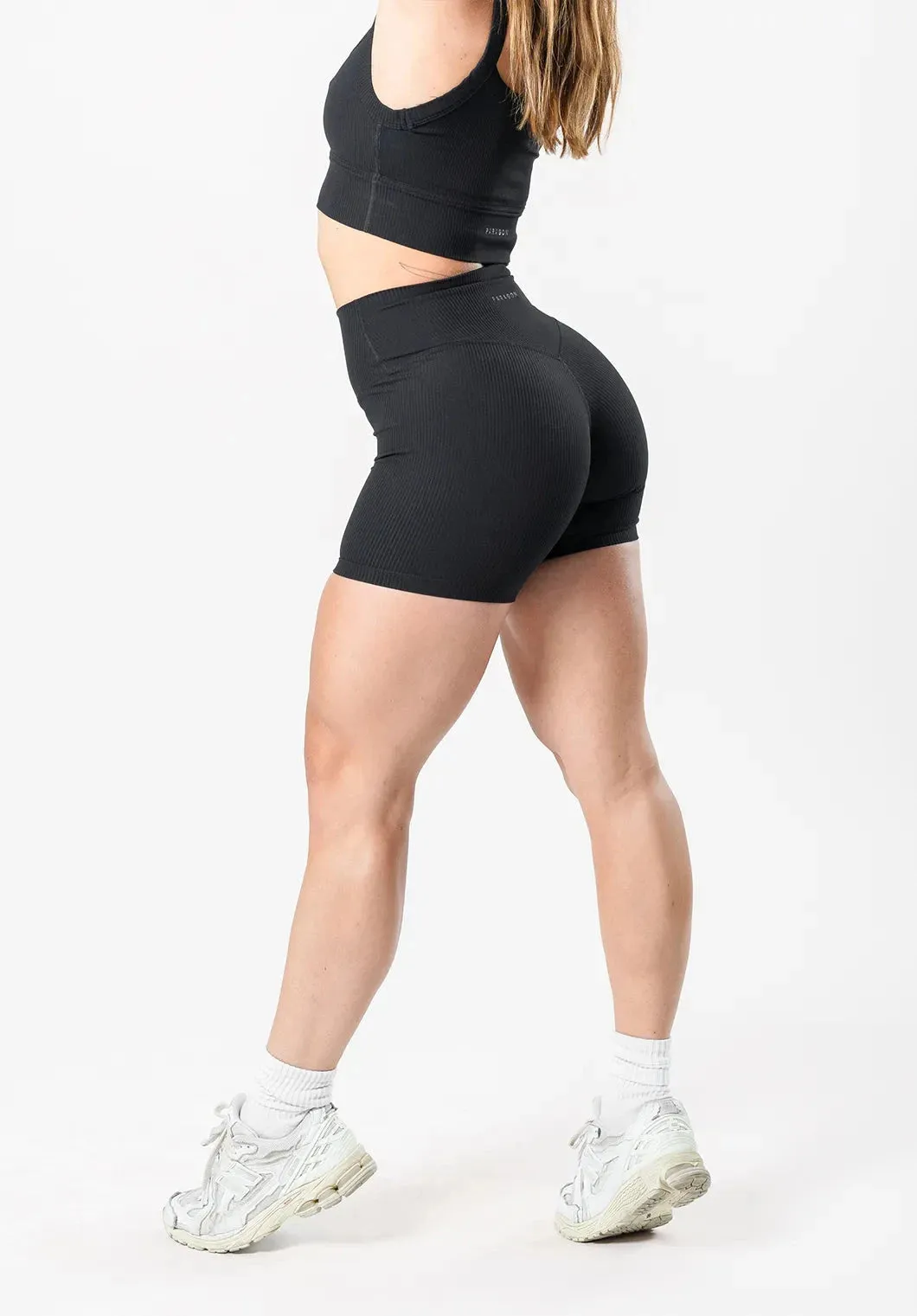 CloudRib? Original Sculptseam? Short 5" Black Casual Ease Tagless Design