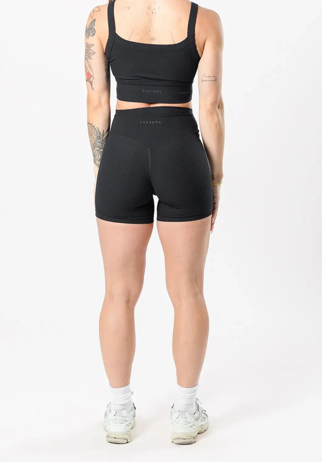 CloudRib? Original Sculptseam? Short 5" Black poolside fashion Comfort Stretch