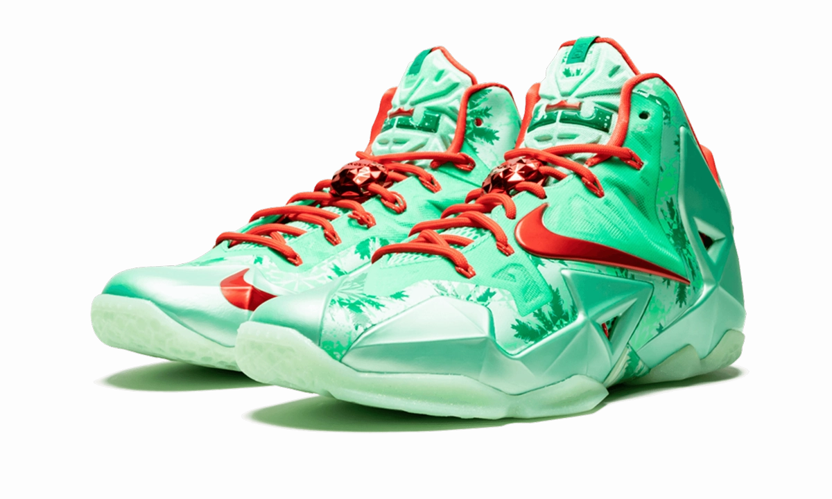 Lebron 11 "Christmas" Comfortable fasteners