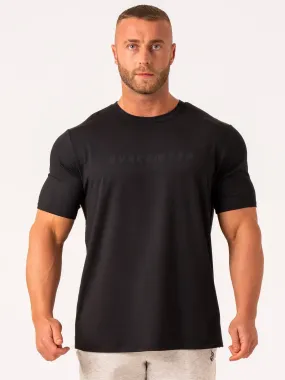 Soft Tech T-Shirt - Black Leisure Casual Casual Layer Look