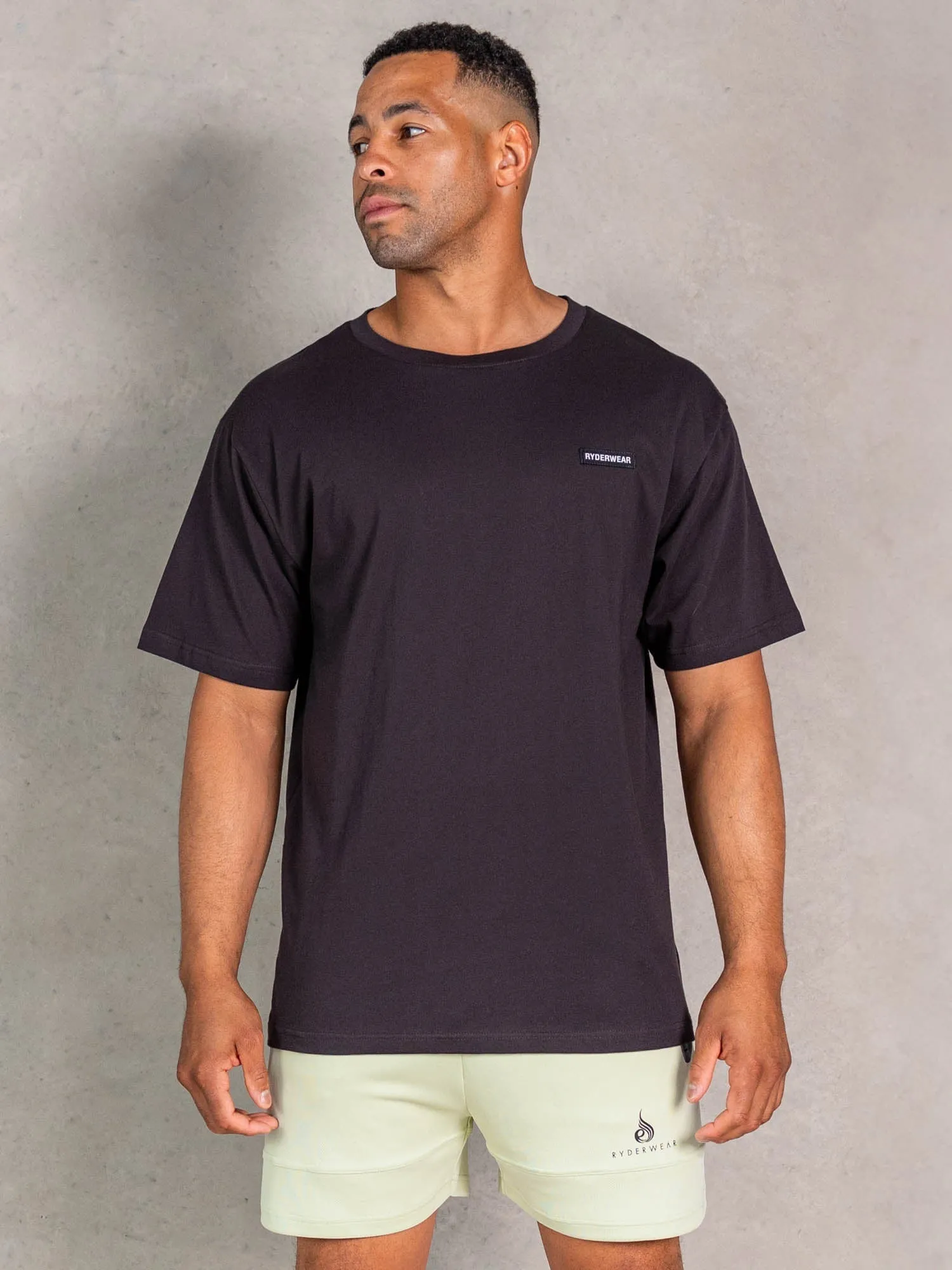 Casual Layer Comfy Base NRG Oversized T-Shirt - Faded Black