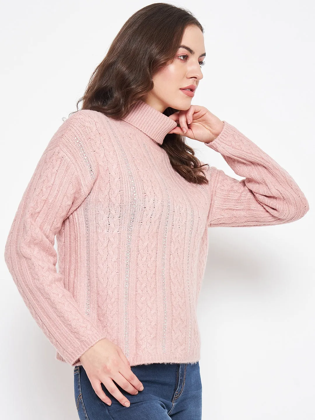 Relaxed Knitwear Madame Peach Sweater