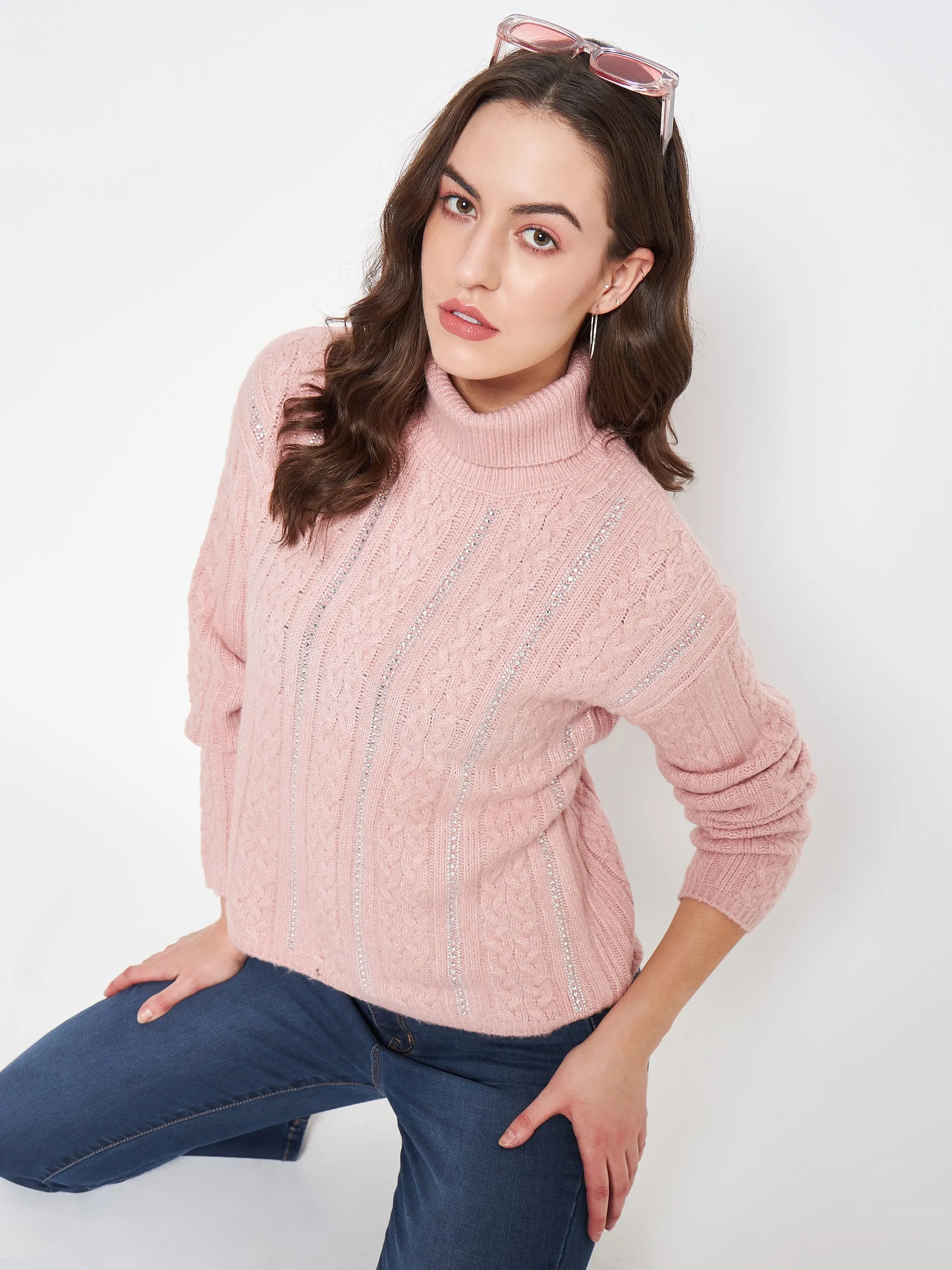 Madame Peach Sweater Comfy Touch Light Reflective Trim