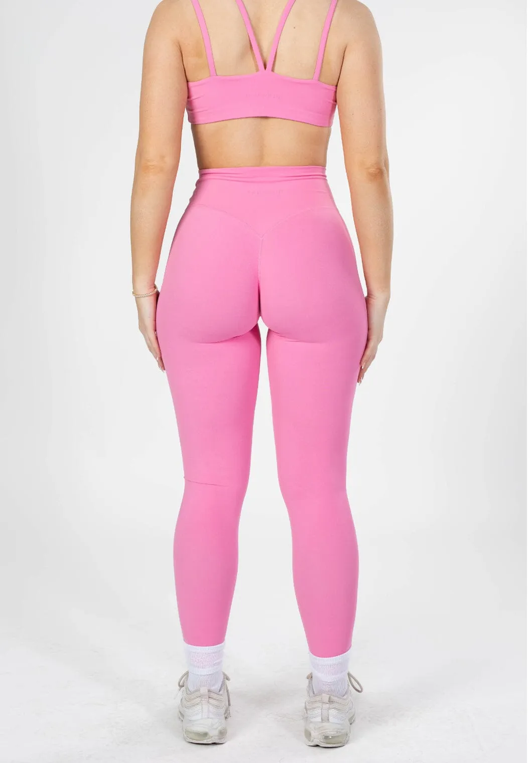 Yoga Inspired RecStretch Original Sculptseam? Plus Legging Bubble Gum