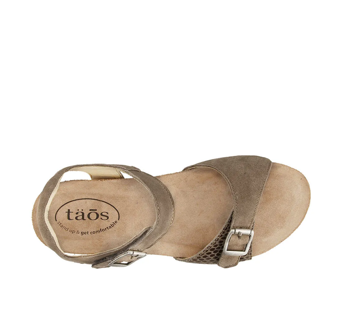 Traveler - Taupe Reptile Breathable Walking