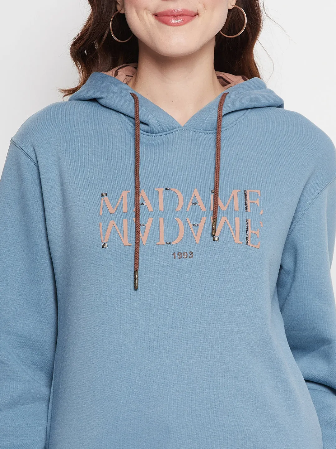 Madame Carlinblue Sweatshirt ironable