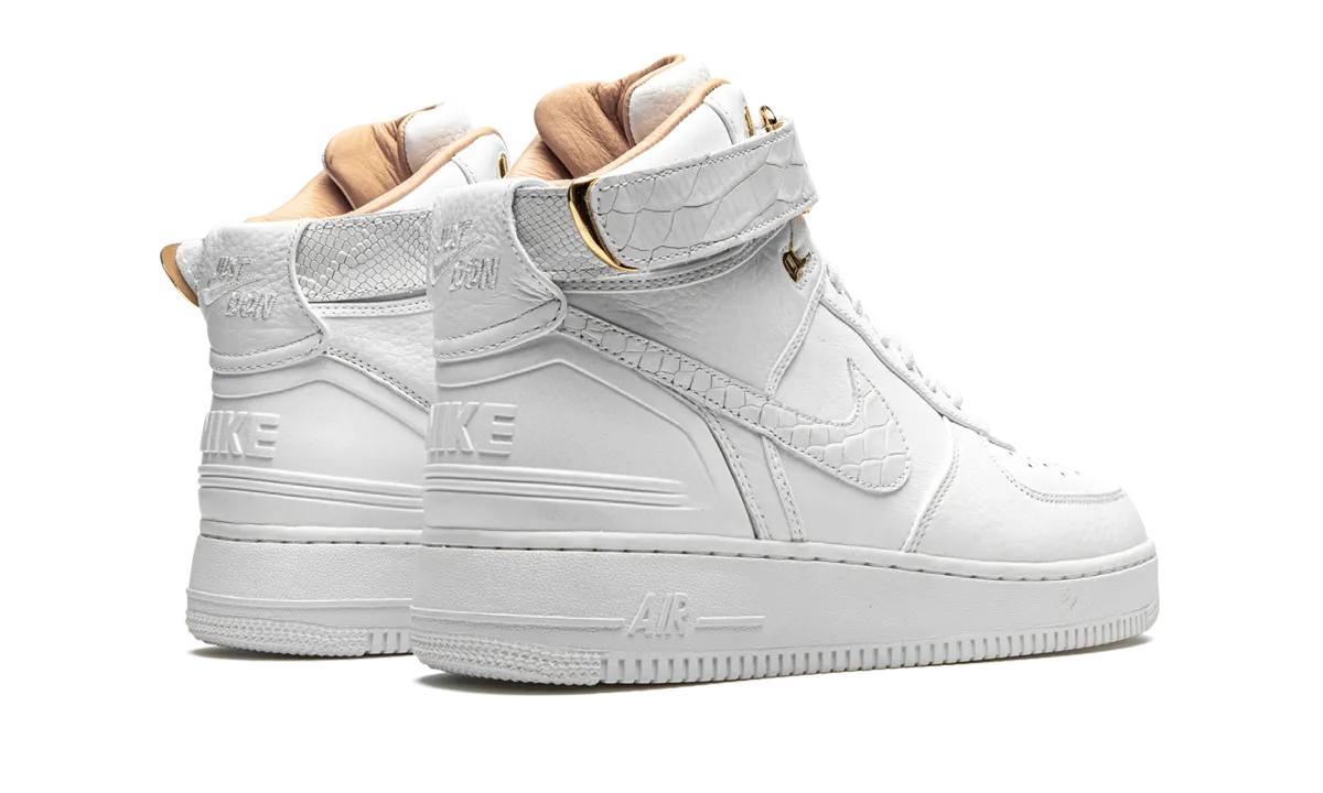Air Force 1 Hi "JUST DON" Asymmetric Lacing Structure Easy To Clean