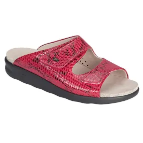 Cozy - Red Snake Playful Step Cushioning Midsole