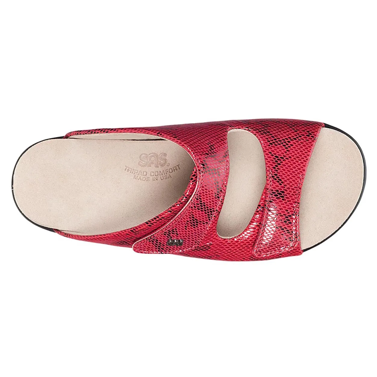 Cozy - Red Snake Hot Fashion Wide Fit Baseplate