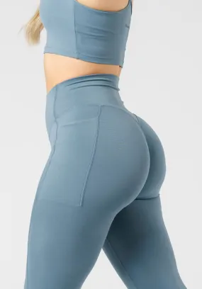 Outdoor Lover Fitness Training Elastic Fit Reluna Empower Sculptseam? Plus Pocket Legging Slate