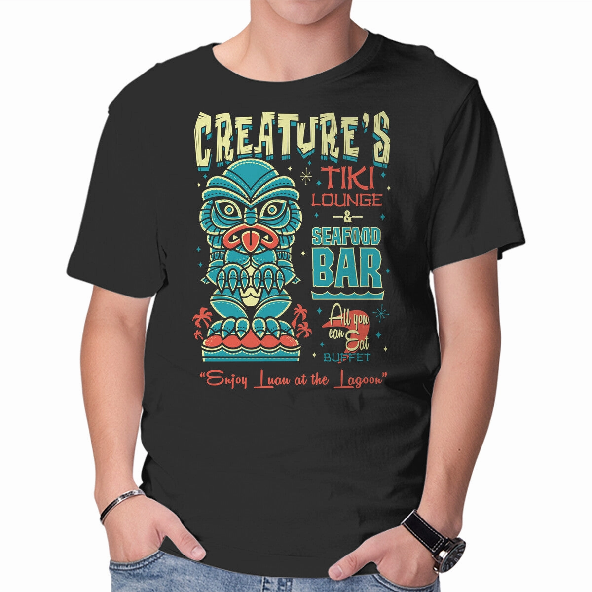 Creature's Tiki Lounge Comfort Wearable Layered Shoulder Design