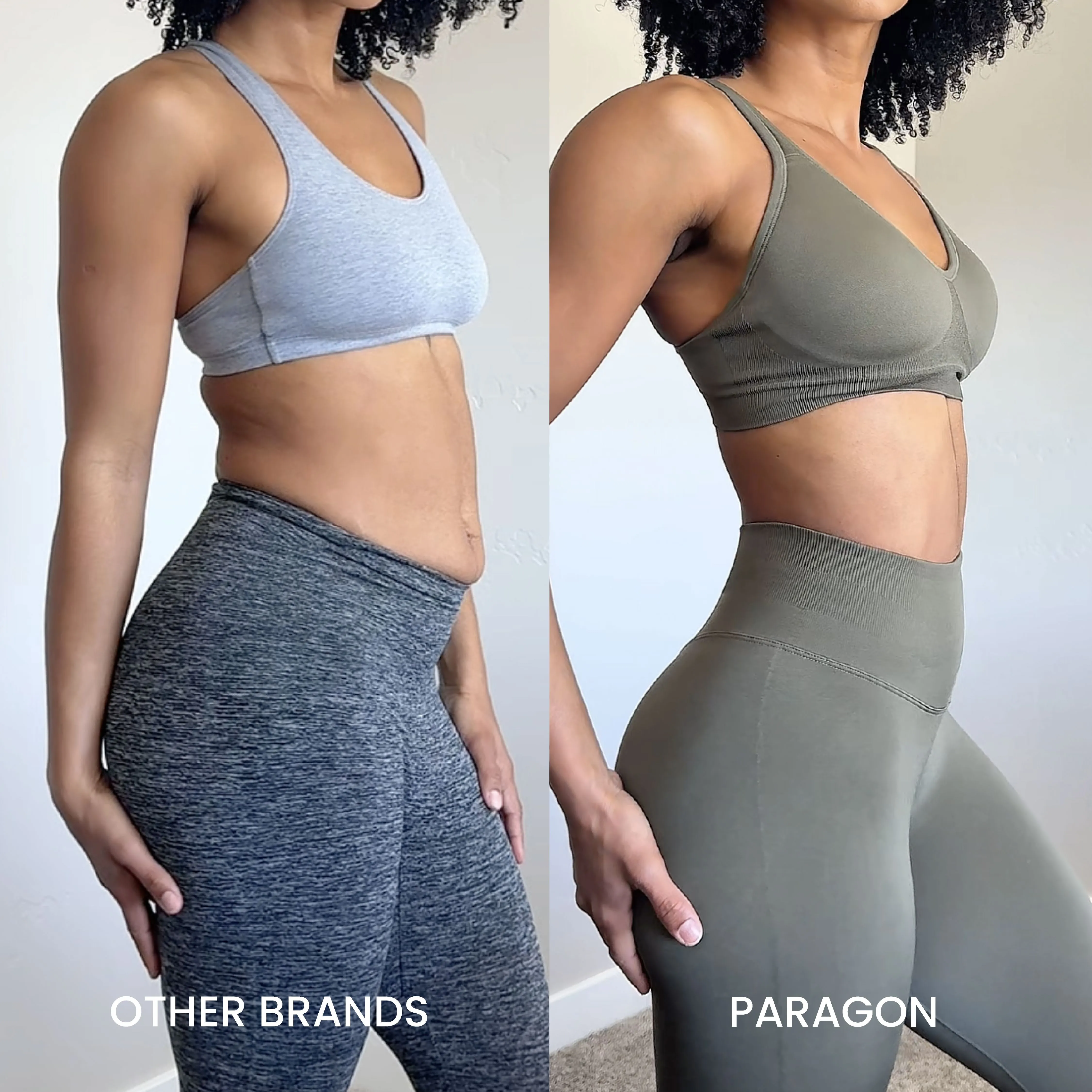 CurveFlex Hourglass Sculptseam? Plus Seamless Legging Slate anti slip grip