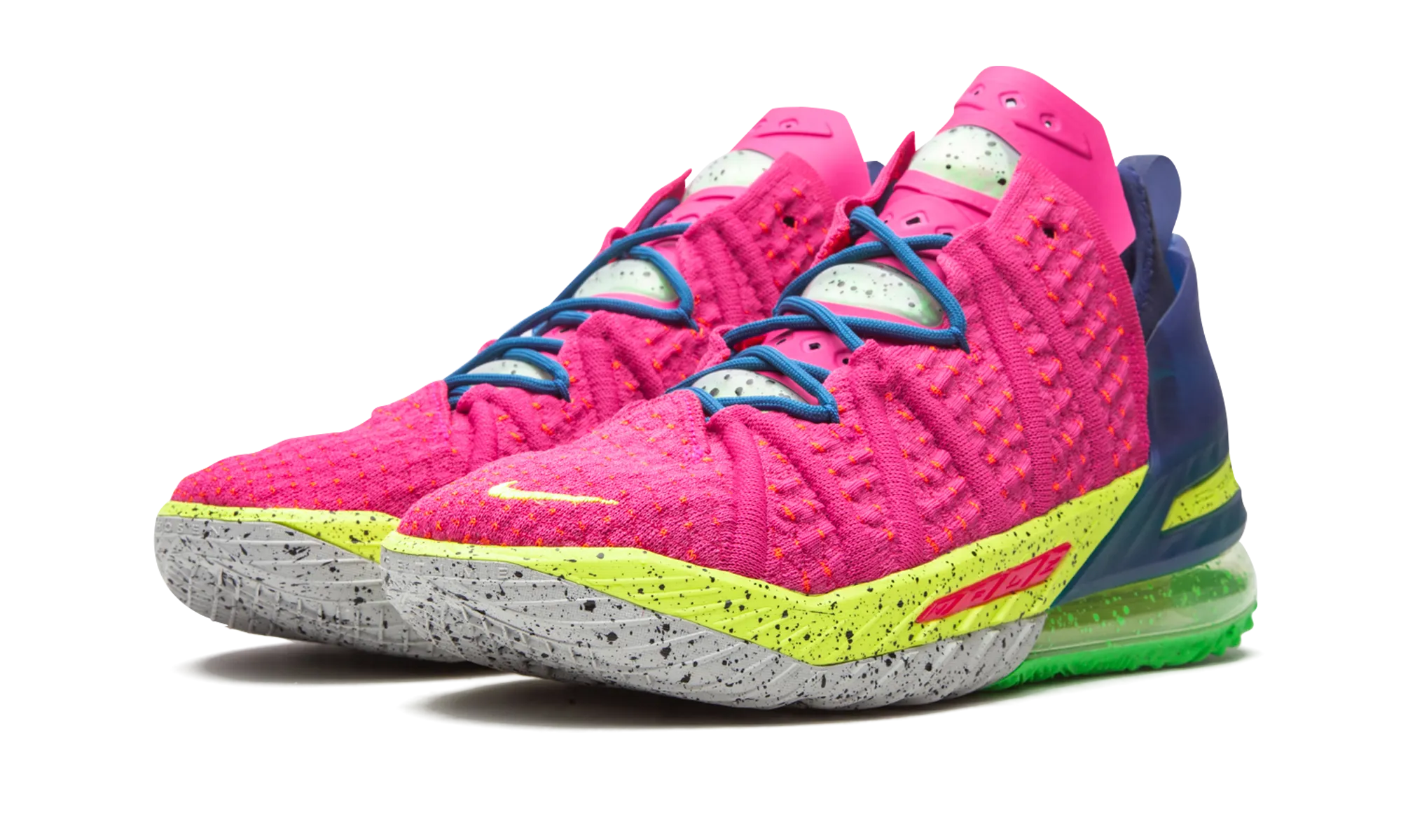 Flexible Material Blown Rubber LeBron 18 "Los Angeles By Night"