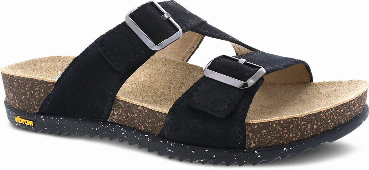 Dayna - Black Suede Fashion Travel Shoes