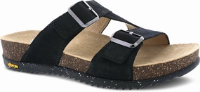 Flexible Comfort removable insoles Dayna - Black Suede