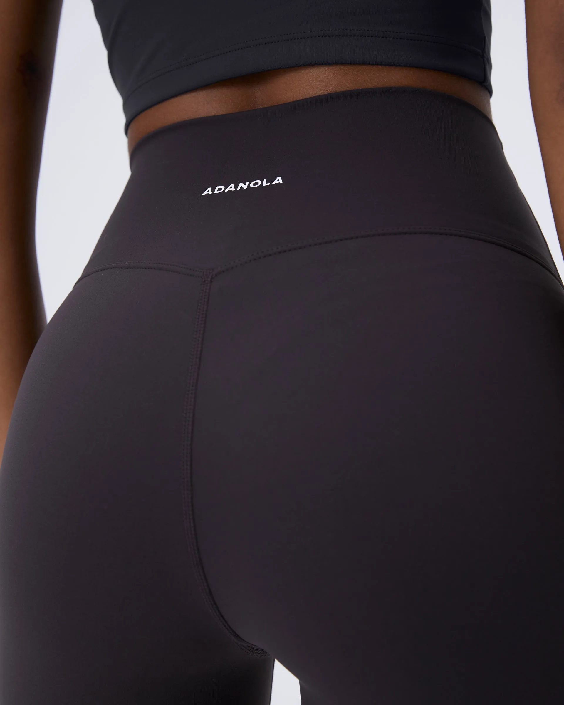 Ultimate Crop Shorts - Coffee Bean Reinforced Hemlines