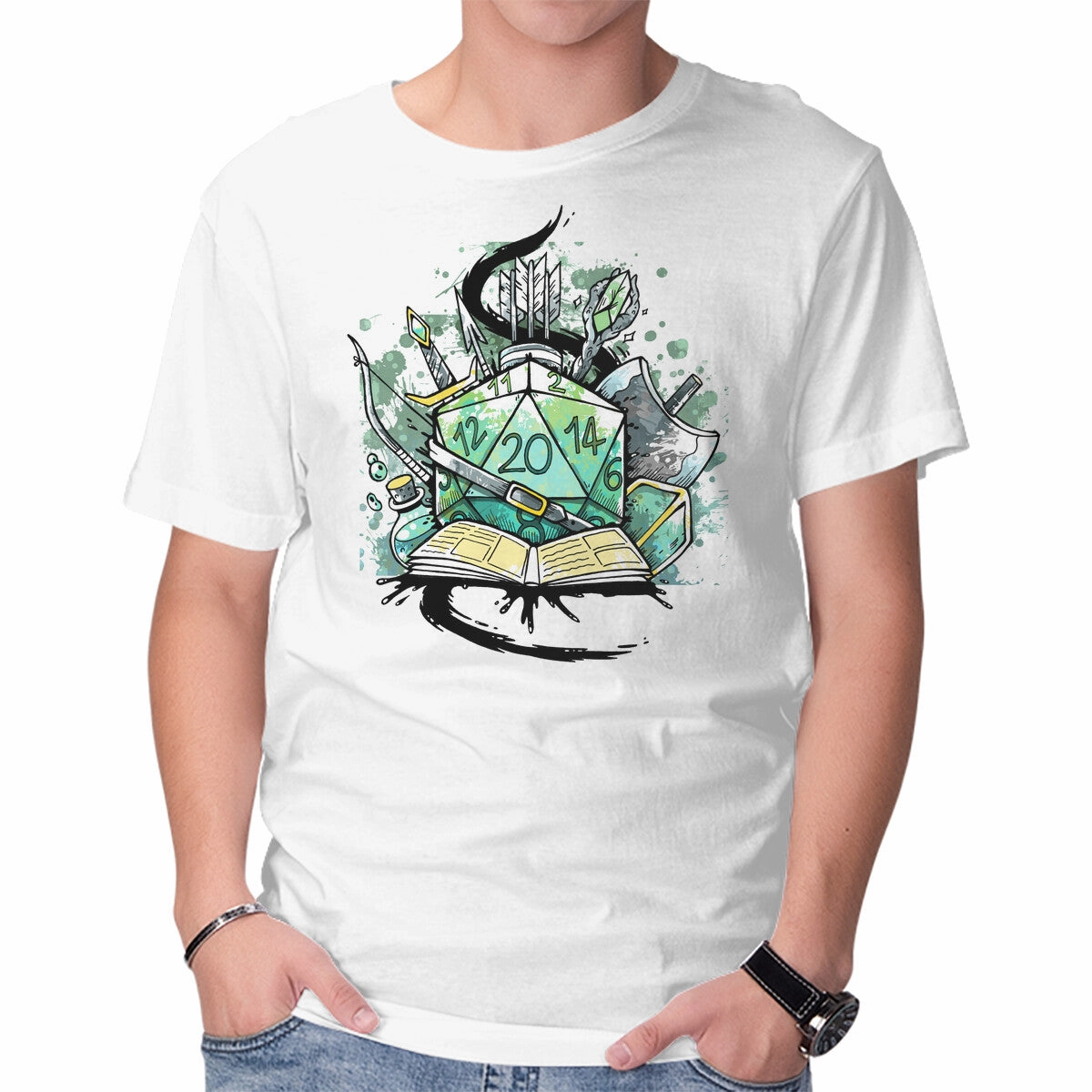 Dice Sketch Sleek Design Fit