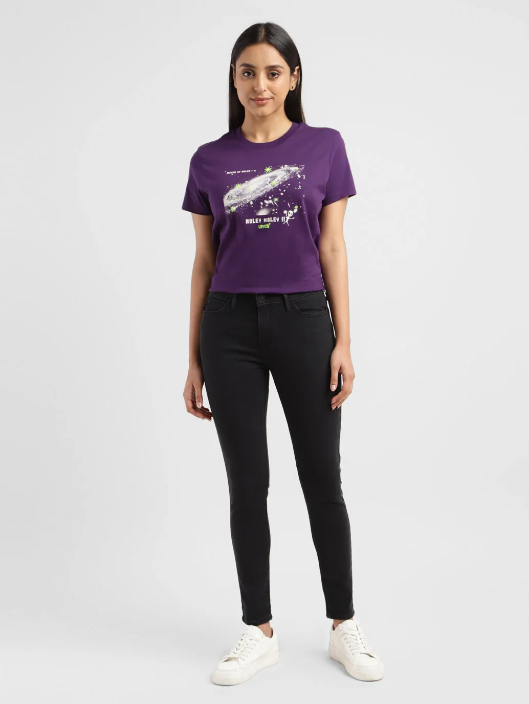 All Season Fit Women's 710 Blue Skinny Fit Mid Rise Jeans