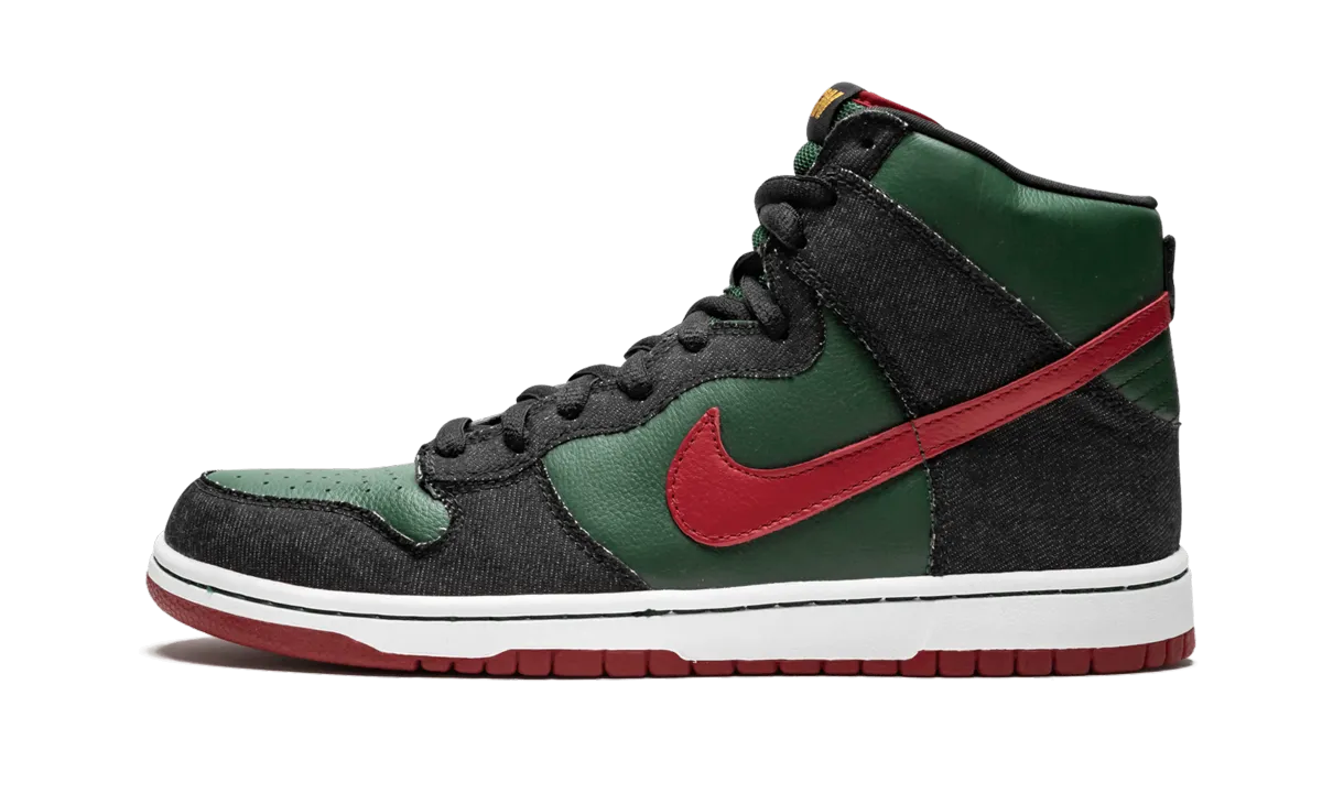 Game-Ready Cushioning Dunk High Premium SB "Gucci"