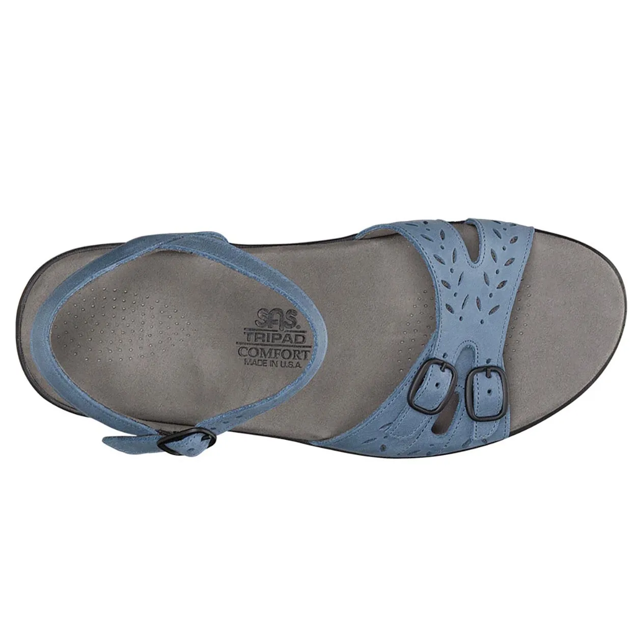 Duo - Denim Contoured Heel Support