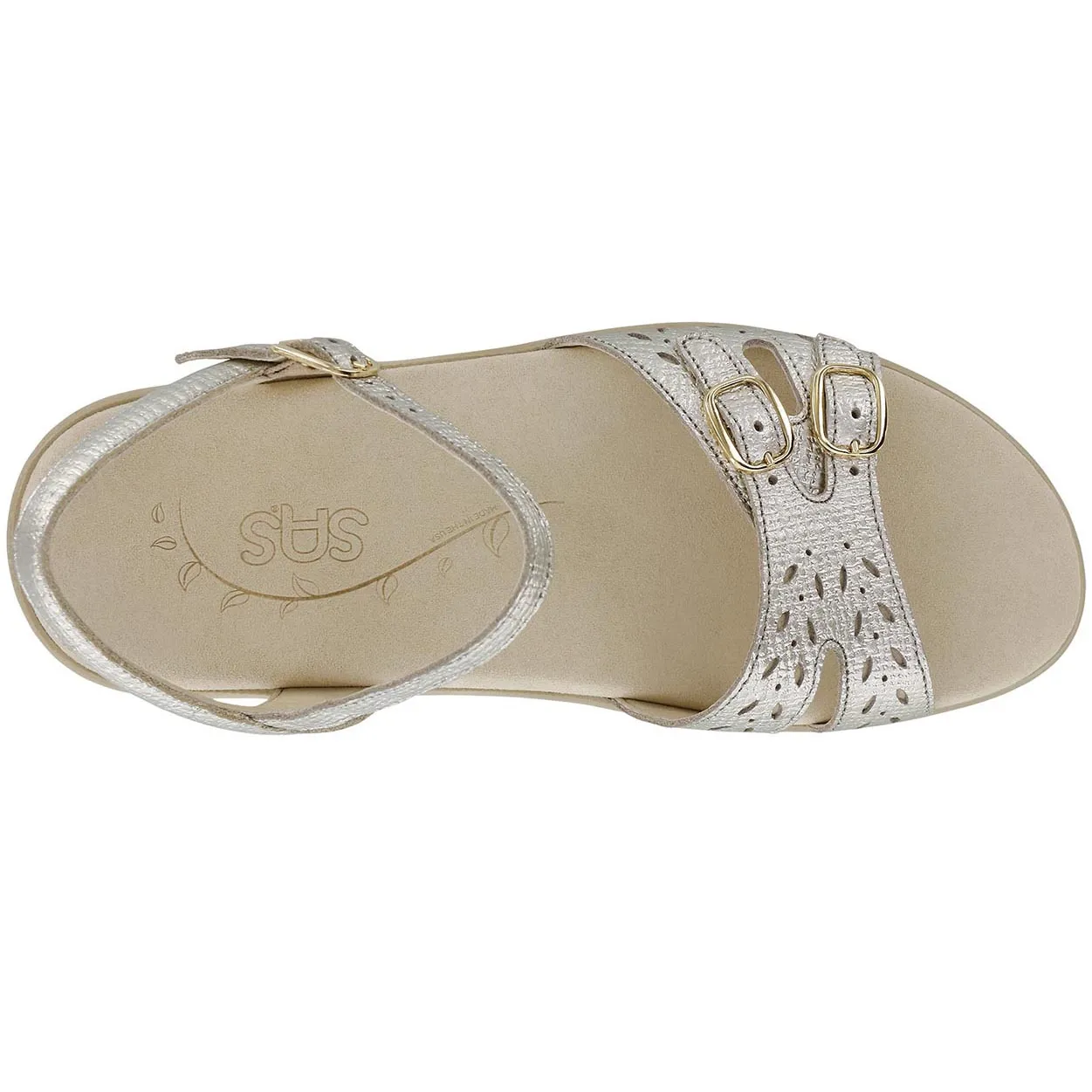 All Day Wear Comfort Summer Flip-flops Duo - Gold Linen