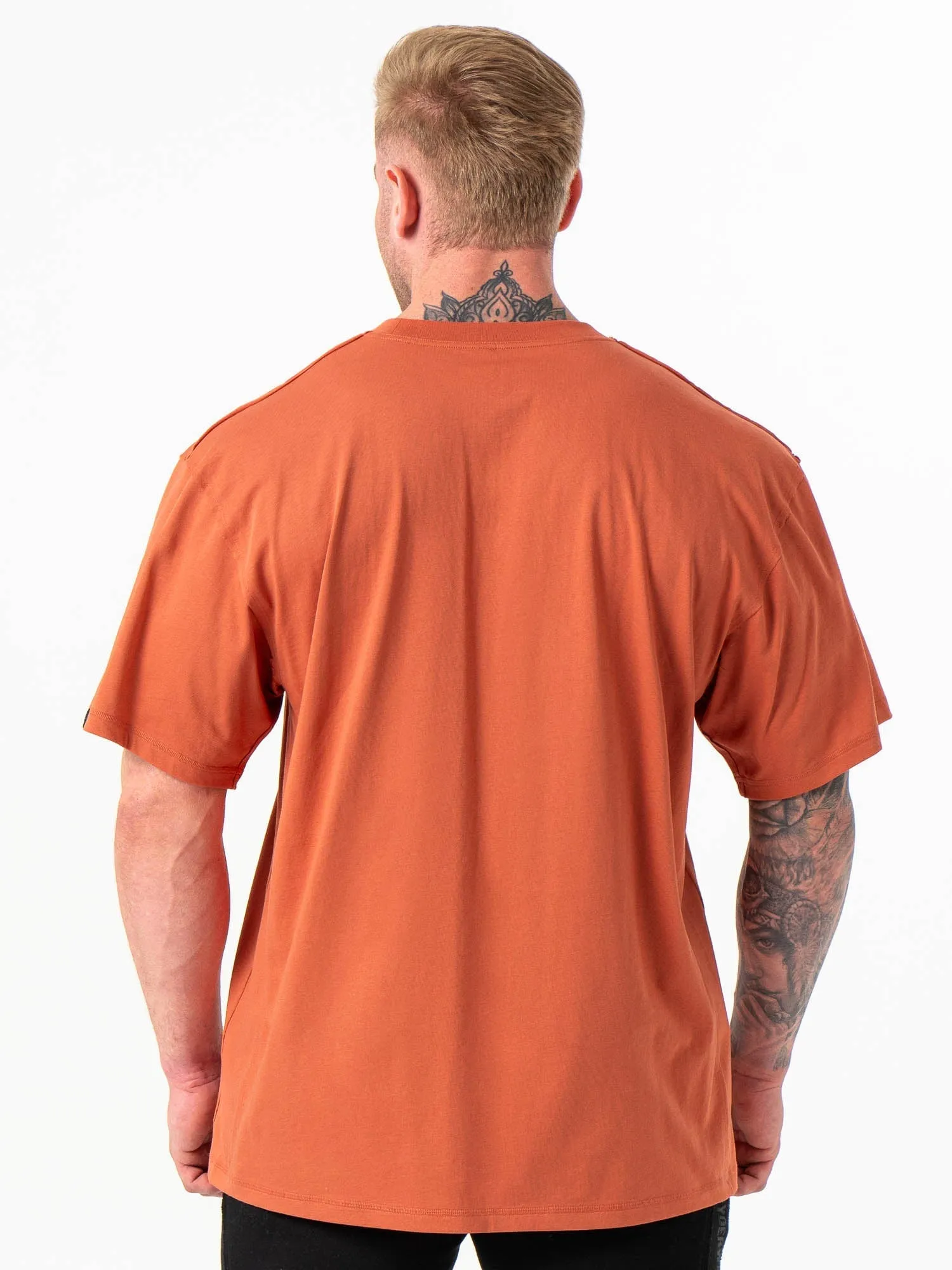 Force Oversized T-Shirt - Terracotta Chilly Day Essentials Retro
