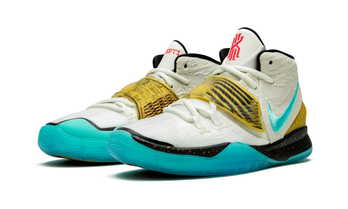 Shock Absorbing Enhanced Stability Kyrie 6 (GS) "Concepts - Golden Mummy"