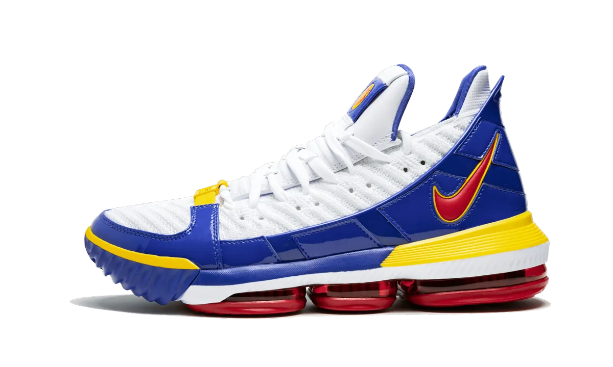 Perforated Upper Panels Impact Absorption Layer Lebron 16 "SuperBron/Superman"
