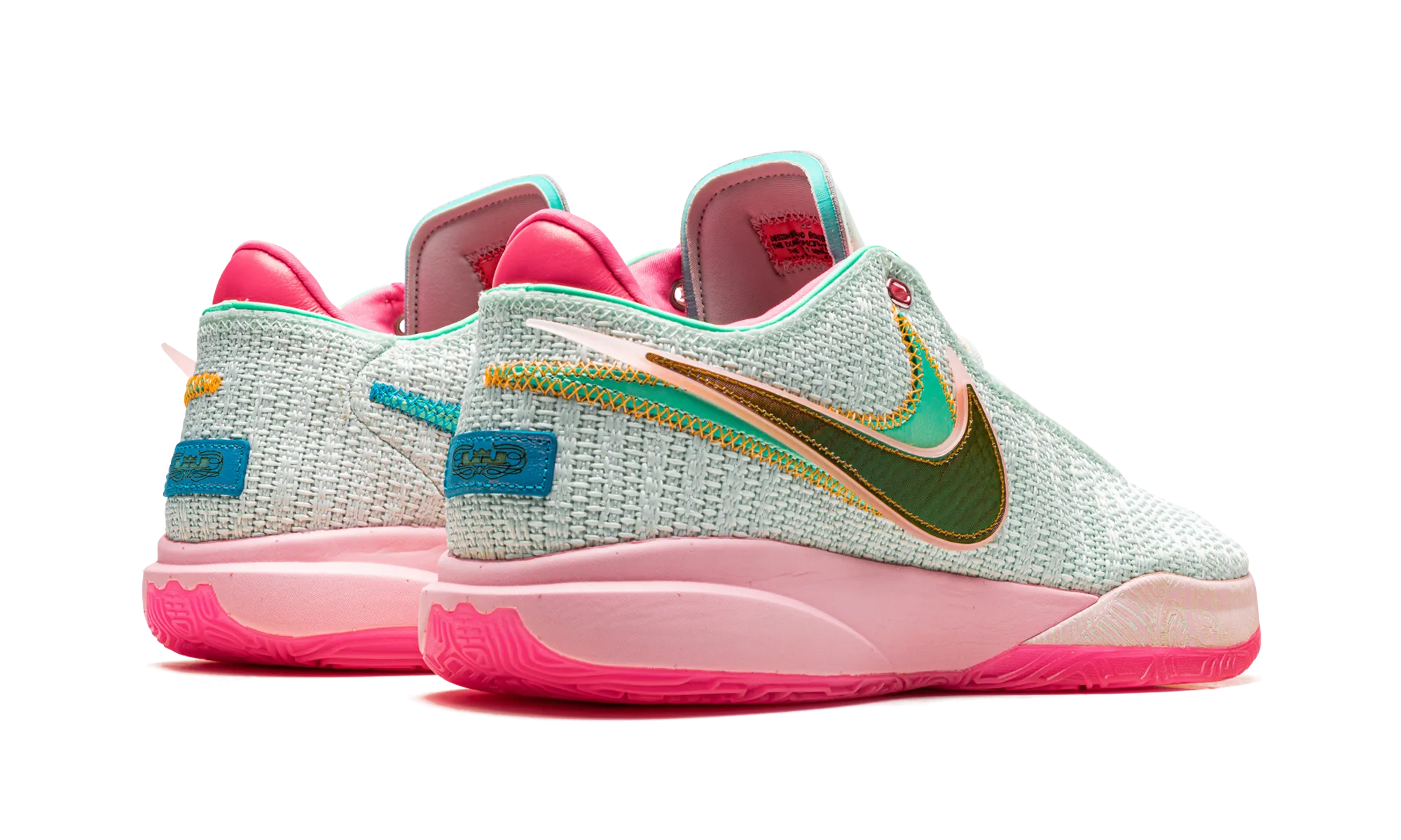 LeBron 20 "Time Machine" Pronation Control Web Collared Cuff