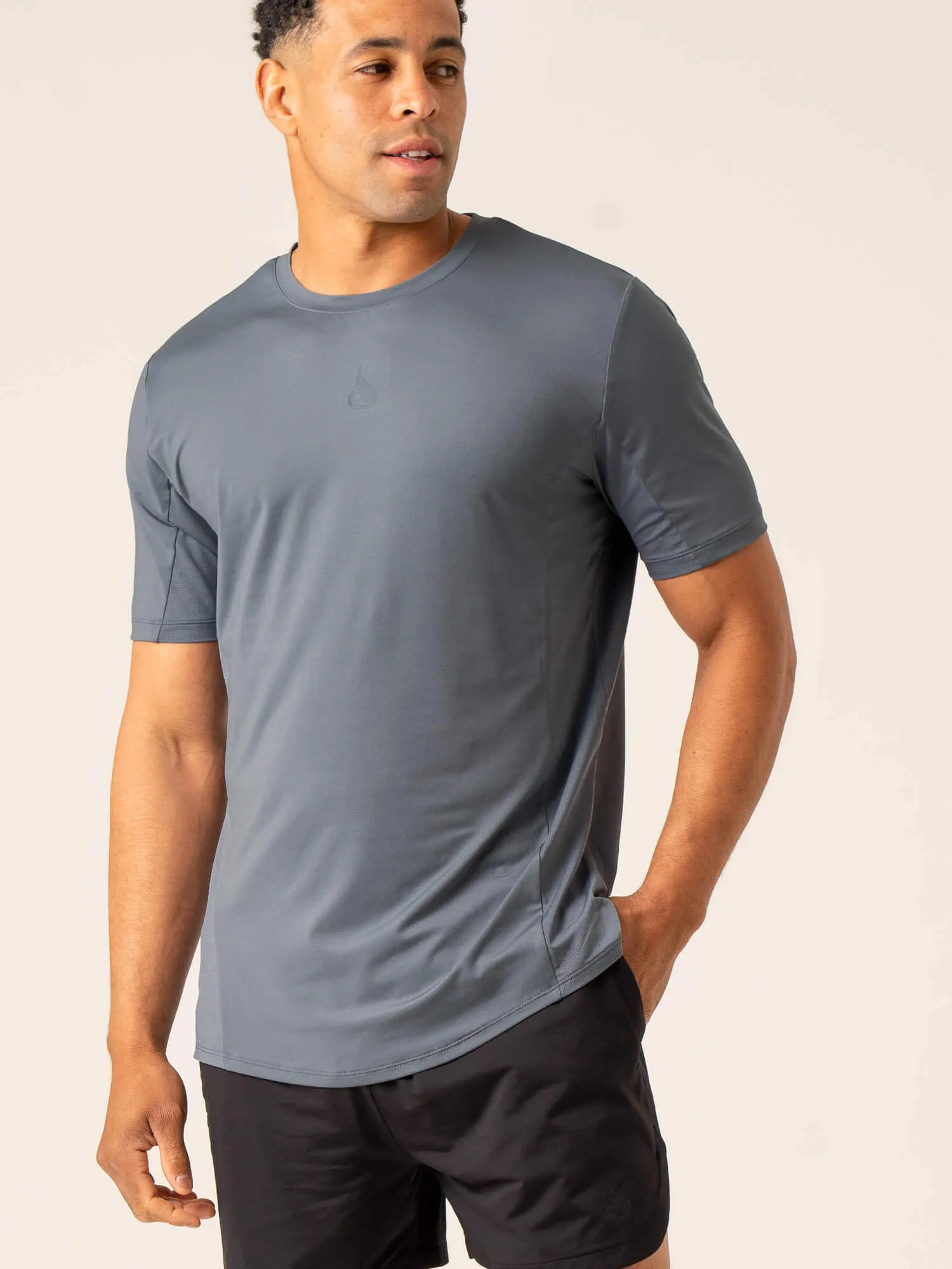 Dynamic T-Shirt - Petrol Essential Clothing Urban Trend Look