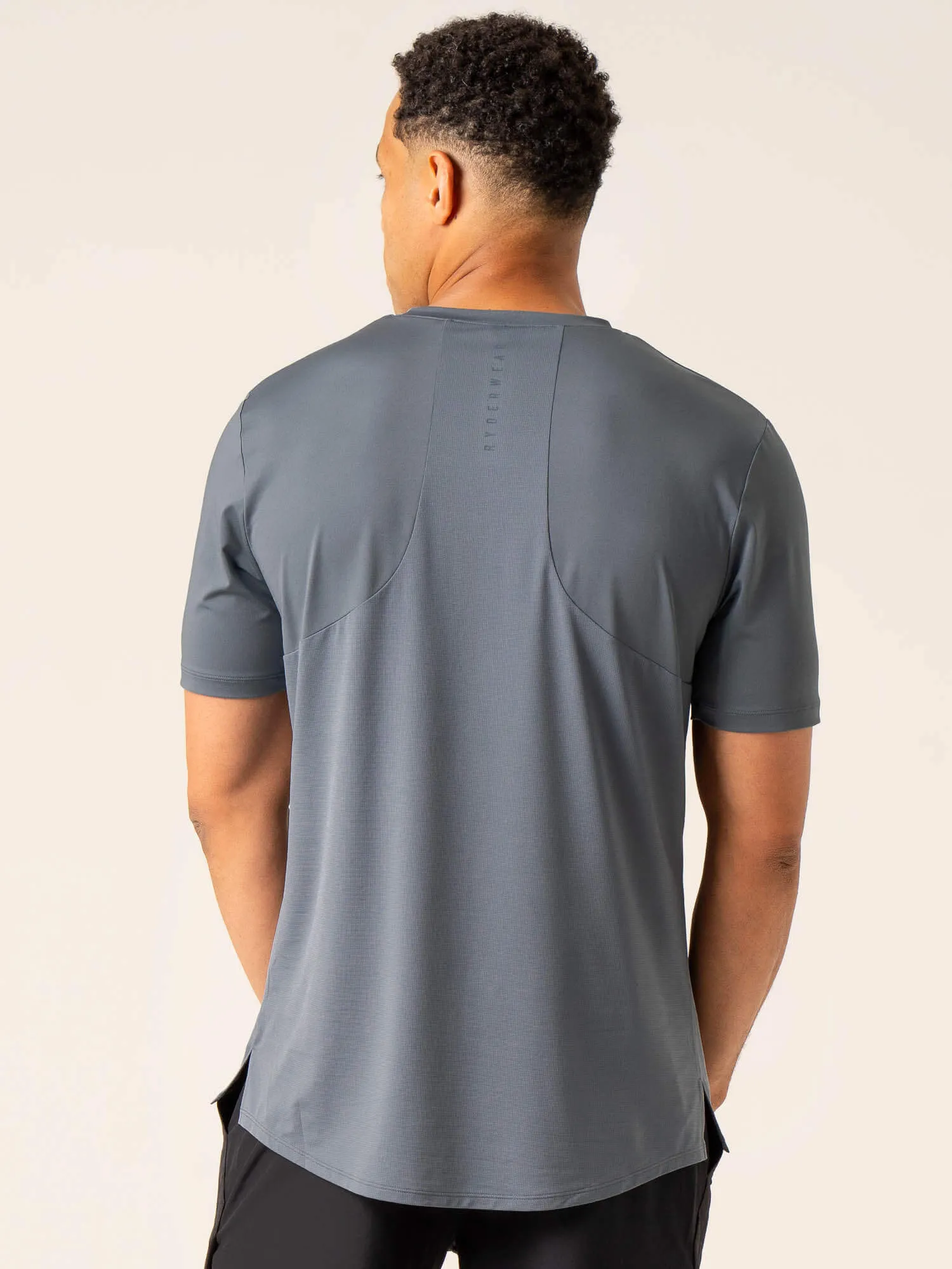 Sporty Top Fashion Essential Dynamic T-Shirt - Petrol