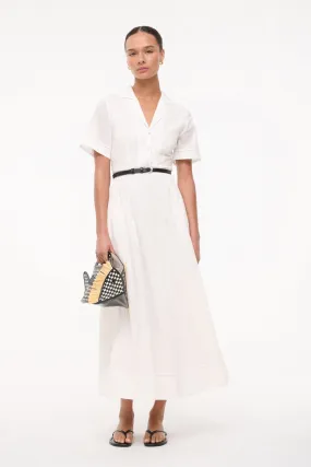 MERYL DRESS | WHITE Pure Look Movement Feel