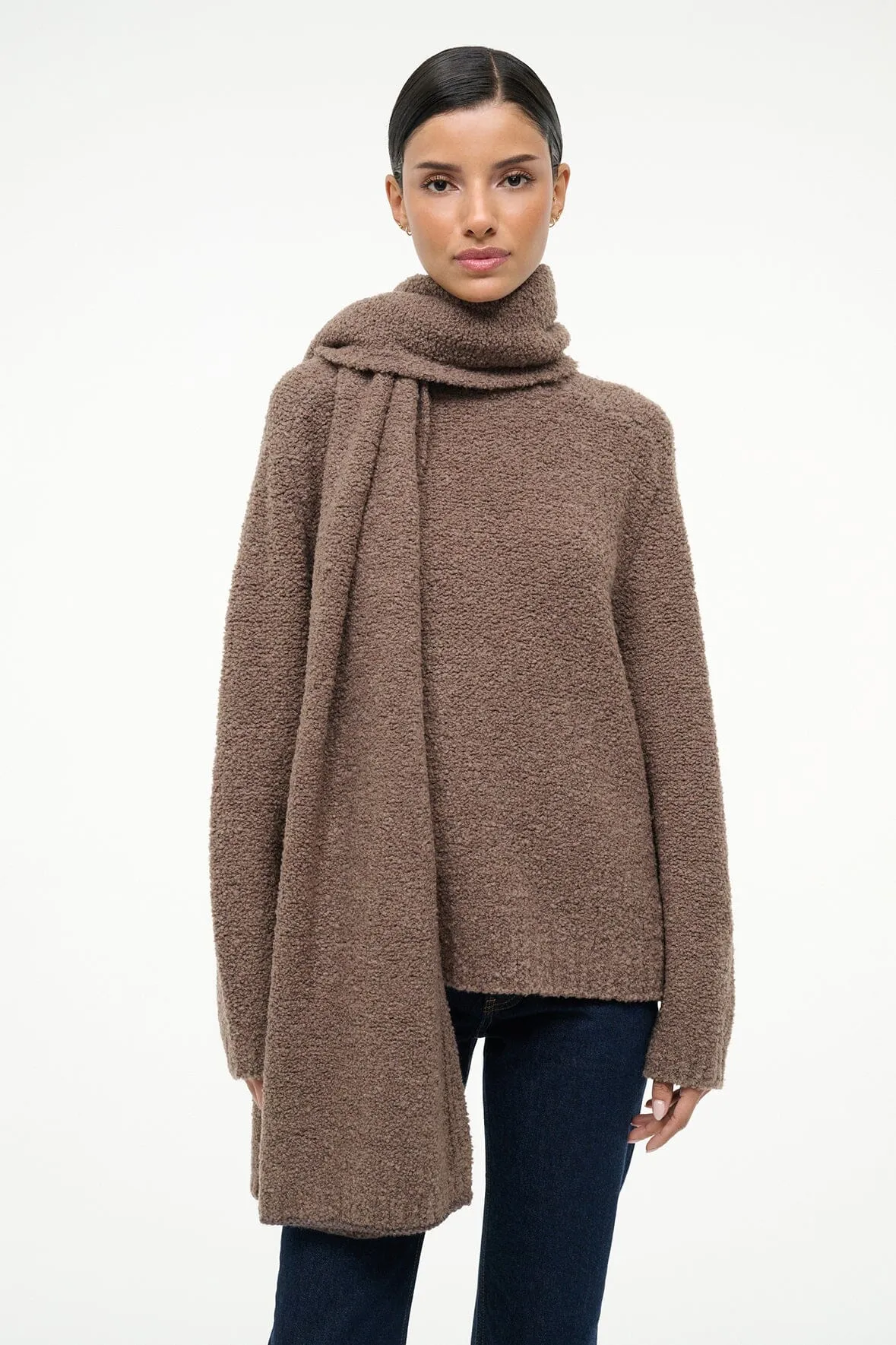 Zero Waste Production Biodegradable Fiber Option SIREN SWEATER | TRUFFLE