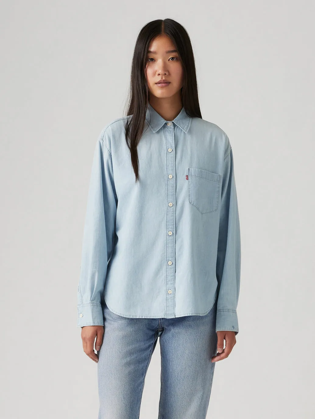 Women's Solid Relaxed Fit Shirt Cozy Layer Abstract print